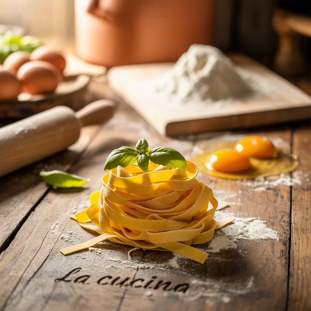 Pasta tagliatelle